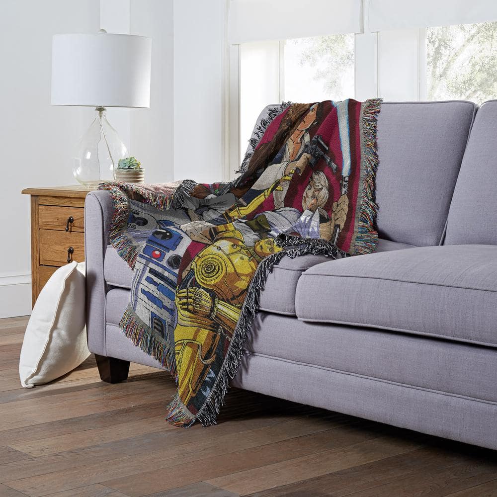 Star Wars Rebel Forces Woven Tapestry Throw Blanket