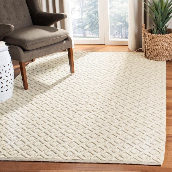 Vermont 11 ft. x 15 ft. Ivory Geometric Area Rug