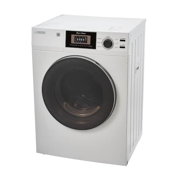 3.1 cu. ft. 24 in. Compact Vented Dryer SENSOR Sanitize Shoes 110 Volt/1500 Watt in White