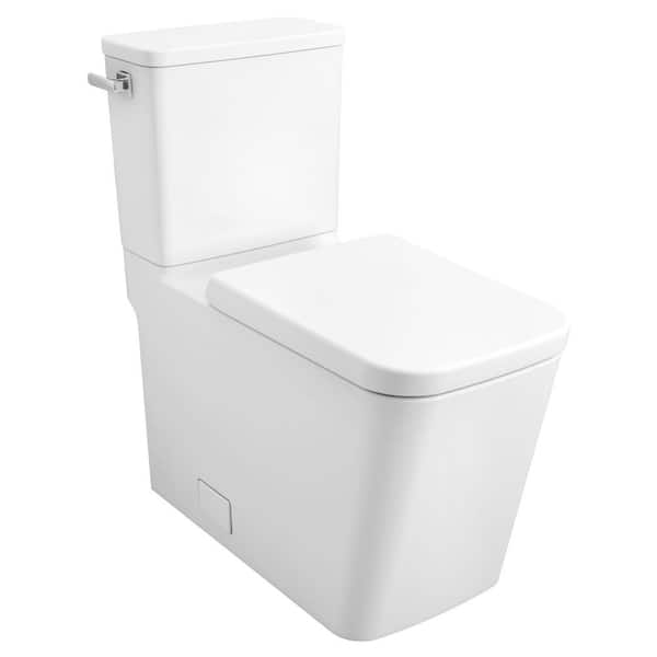 GROHE Eurocube Elongated Closed Front Toilet Seat in Alpine White