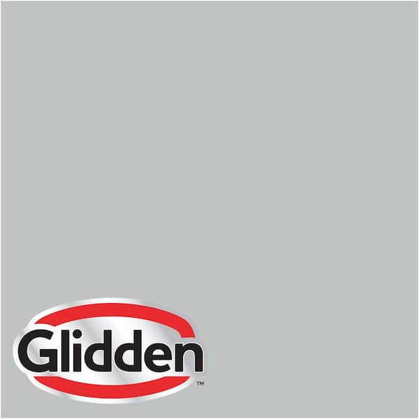 Glidden Premium 5 gal. #HDGCN10D Misty Grey Green Flat Interior Paint with Primer