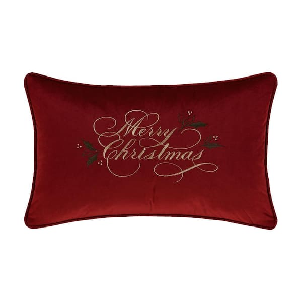 Unbranded Molly Polyester Boudoir Embellished Decorative Throw Pillow 15 x 22 in.