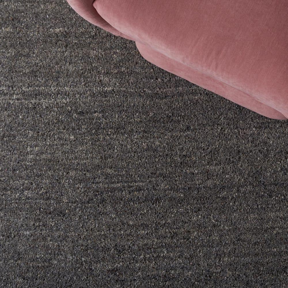 Handmade Tufted Wool Rectangular Rug in Gray - 3' x 5'