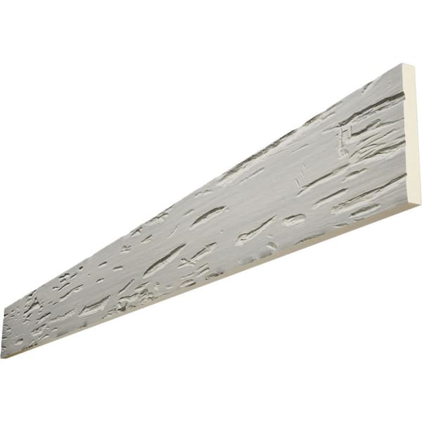 Endurathane 1 in. H x 12 in. W x 12 ft. L Pecky Cypress Champagne Mist Faux Wood Beam Plank