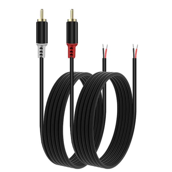 Speaker Wire 20 / 2-Conductor Stranded Copper In-Wall Rated Cable for Audio Video AV Receiver TV Subwoofer Speaker Wire
