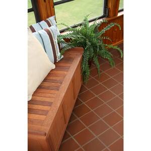 Red Quarry Cove Base 6 in. x 6 in. Ceramic Floor and Wall Tile (3.5 sq. ft. / case)