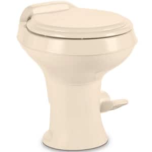 300 Series Toilet without Sprayer, Low Profile-White, Color: Bone