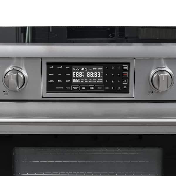 36 inch Professional All-Electric Range Stainless Steel with Legs, 4.3 cu.ft. KM-FR36EE-SS Koolmore