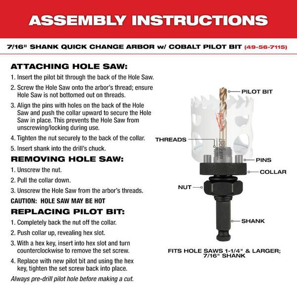 thumbnail image 2 of Milwaukee 49-56-0027 13/16" Hole Dozer Bi-Metal Hole Saw – Ice Hardened 2 of 5