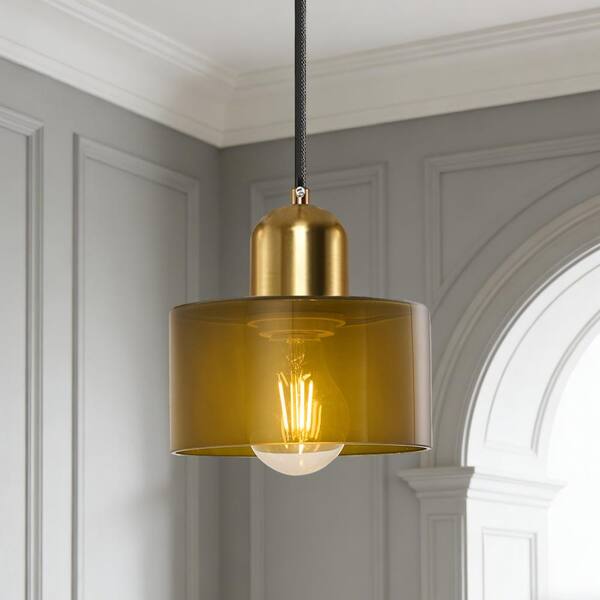 Mid Century Modern Glass Pendant Light Kitchen Island Hanging Light Living Room