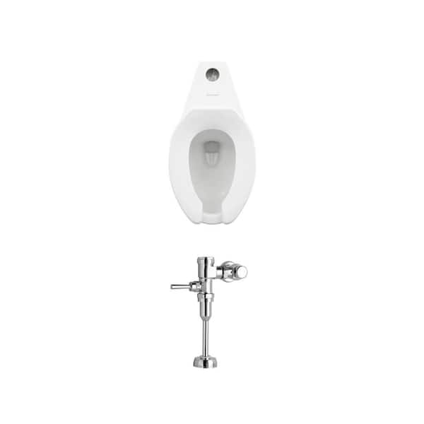 Sirene Comfort Height Elongated Toilet Bowl and Ultima 1.0 GPF Flush Valve Combo