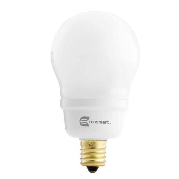 EcoSmart 40-Watt Equivalent (2700K) A15 CFL Light Bulb, Soft White