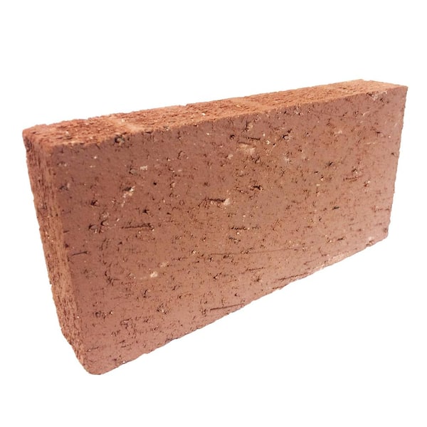 Unbranded 8 in. x 1-1/2 in. x 4 in. Clay Brick