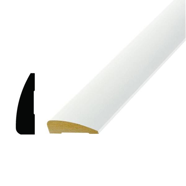 Alexandria Moulding WM 327 5/8 in. x 2-1/4 in. x 84 in. Primed MDF Casing Pack (6 pack)