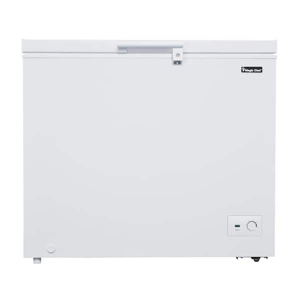 Photo 1 of 8.7 cu. ft. Manual Defrost Chest Freezer in White