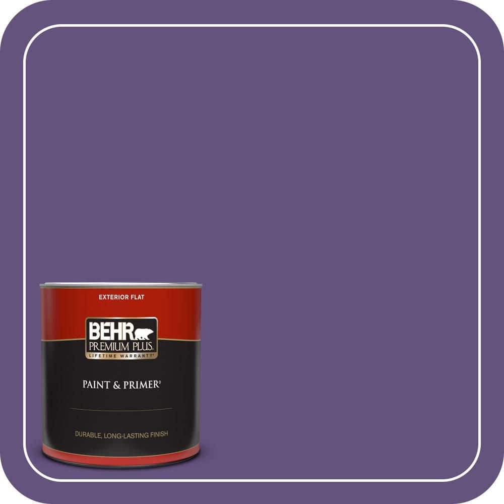 1 qt. #S-G-650 Berry Syrup Flat Exterior Paint & Primer price history on PriceWatchPro