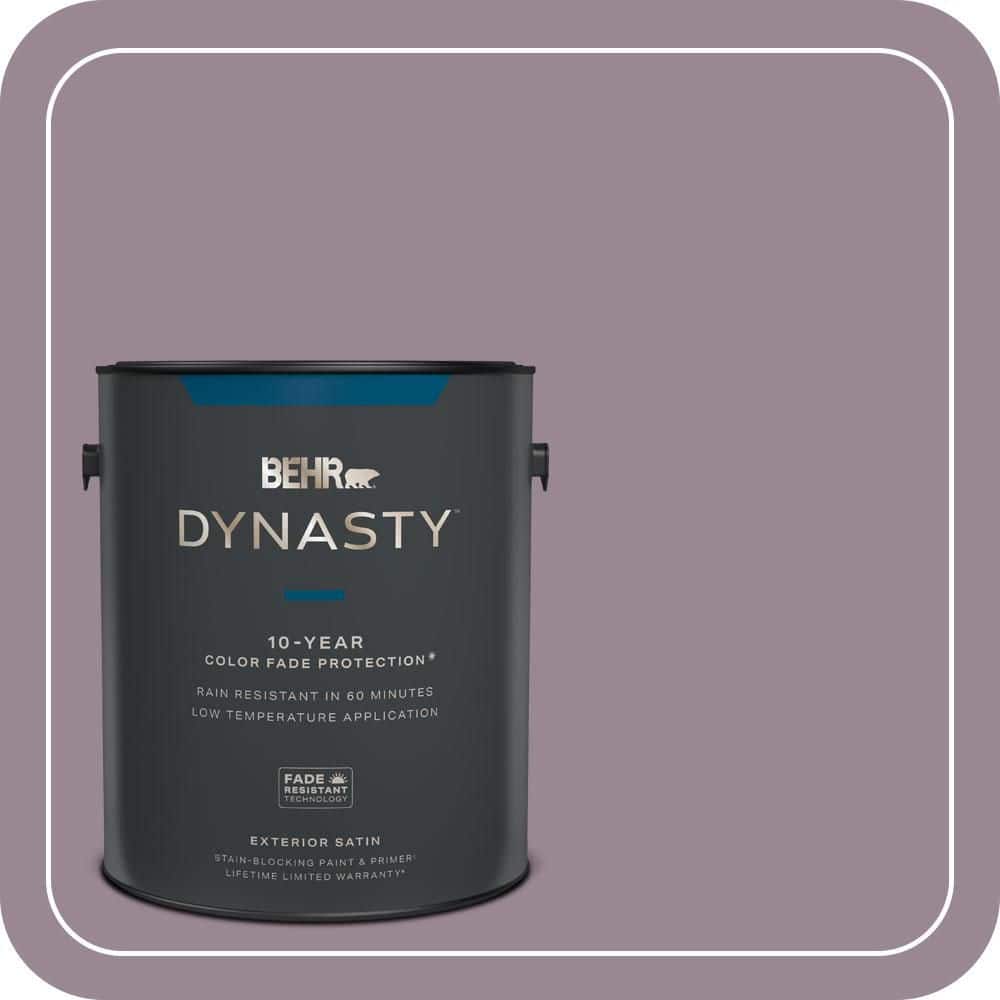 1 gal. #690F-5 Purple Mauve Satin Enamel Exterior Stain-Blocking Paint & Primer price history on PriceWatchPro