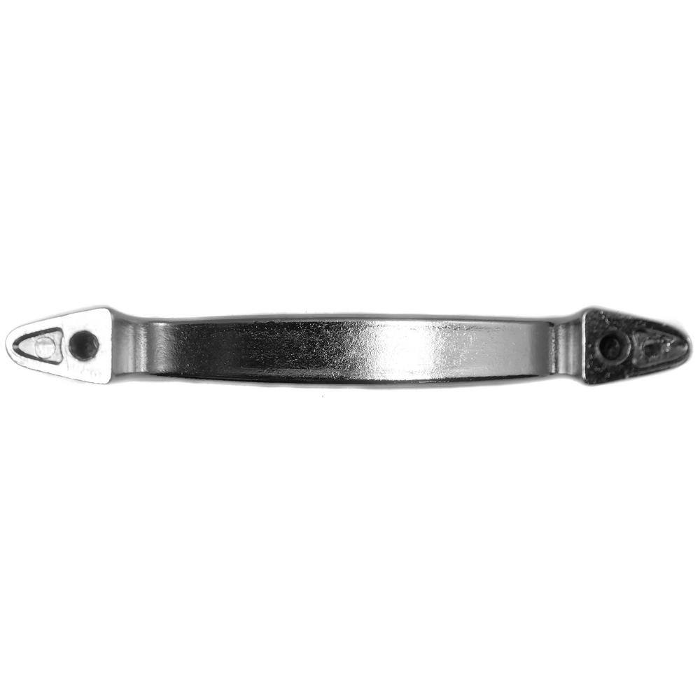 Polished Chrome 3" Modern Bar Cabinet Pull Set