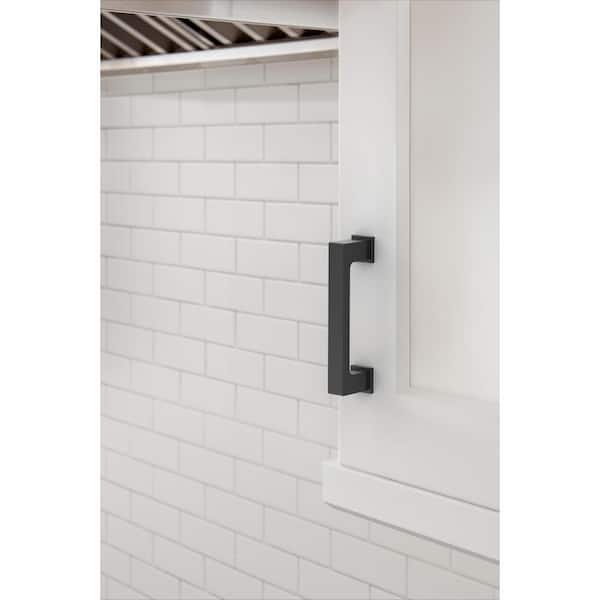 10-Pack Bridgeport 3 in.  76mm  Traditional Matte Black Bar Cabinet Pulls