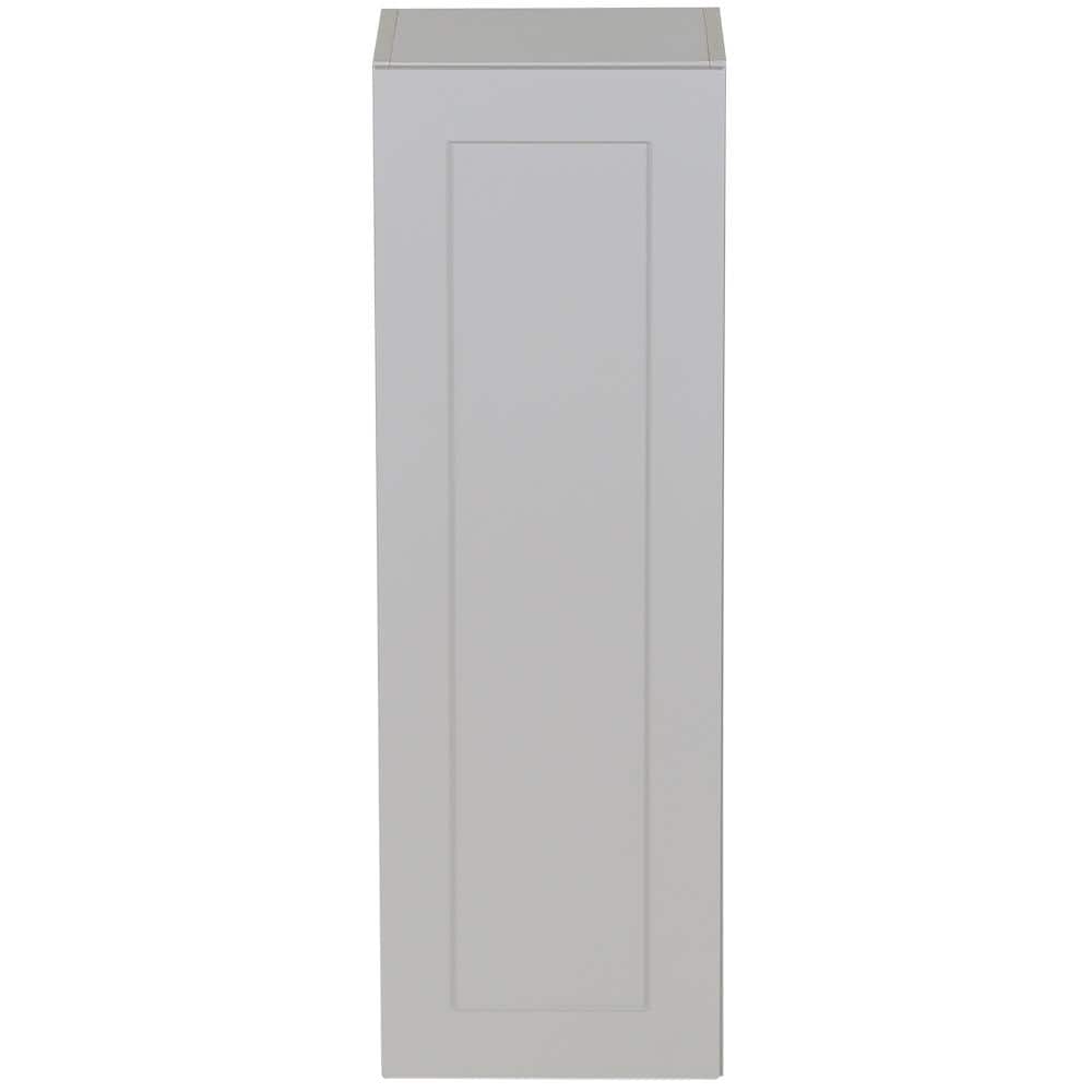 Cambridge Shaker Assembled 12 in. x 36 in. x 12.5 in. Wall Cabinet in Gray price history on PriceWatchPro