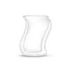 JoyJolt Pivot 13.5 oz. Clear Borosilicate Glass Double Wall Coffee/Tea Mug  (Set of 4) MPI20233 - The Home Depot