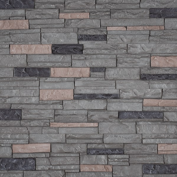 DuraKwik Stone Polyurethane Faux Ledgestone Panels -Rocky Boulder