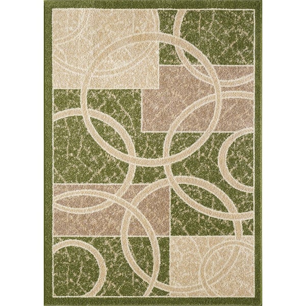 L'Baiet Selena Multicolor Geometric 5 ft. x 7 ft. Area Rug