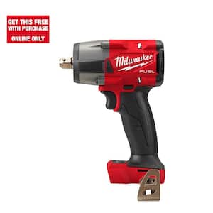 M18 FUEL GEN-2 18V Lithium-Ion Brushless Cordless Mid Torque 1/2 in. Impact Wrench with Pin Detent (Tool-Only)
