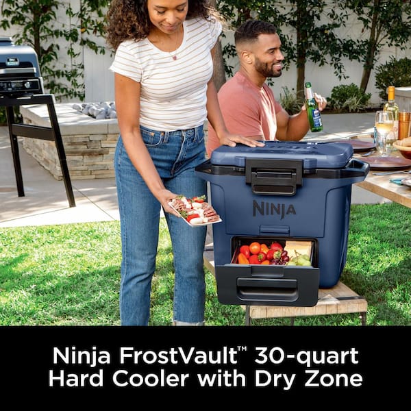 NINJA Frost Vault 30 qt. with Dry Zone Chest Cooler, Blue FB131BL