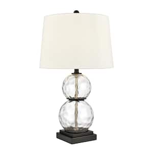 Pittsboro 26 in. Clear Table Lamp