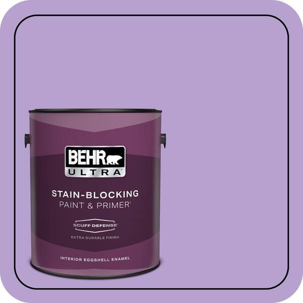 BEHR ULTRA 1 gal. #P570-3 Flower Girl Extra Durable Eggshell Enamel Interior Paint & Primer
