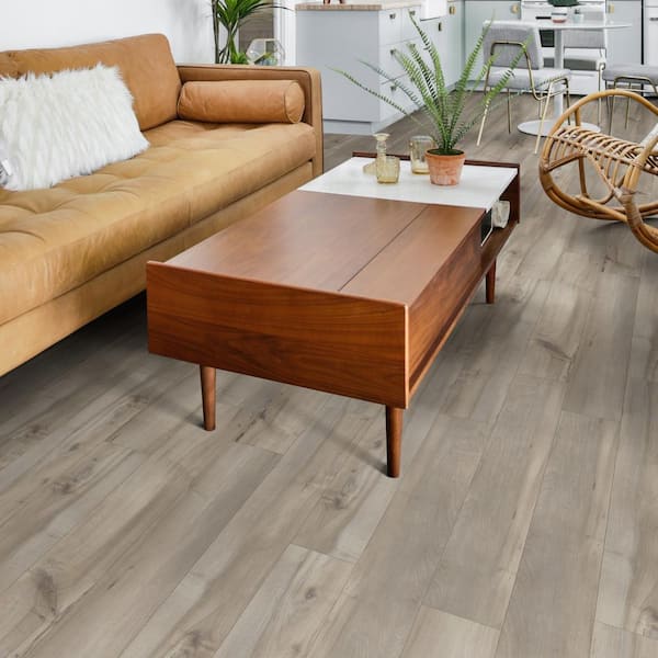 Grandview Lancaster 12 MIL x 7 in. W x 48 in. L Waterproof Click Lock Vinyl Plank Flooring (18.91 sq. ft./ case )