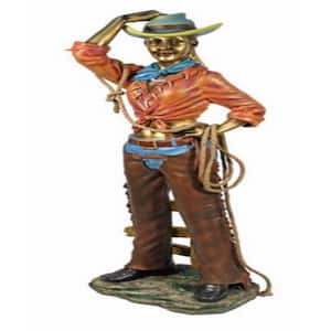 Figurine-Cowgirl Garden Statue