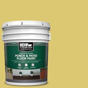 5 gal. #P330-5 Midori Low-Lustre Enamel Interior/Exterior Porch and Patio Floor Paint