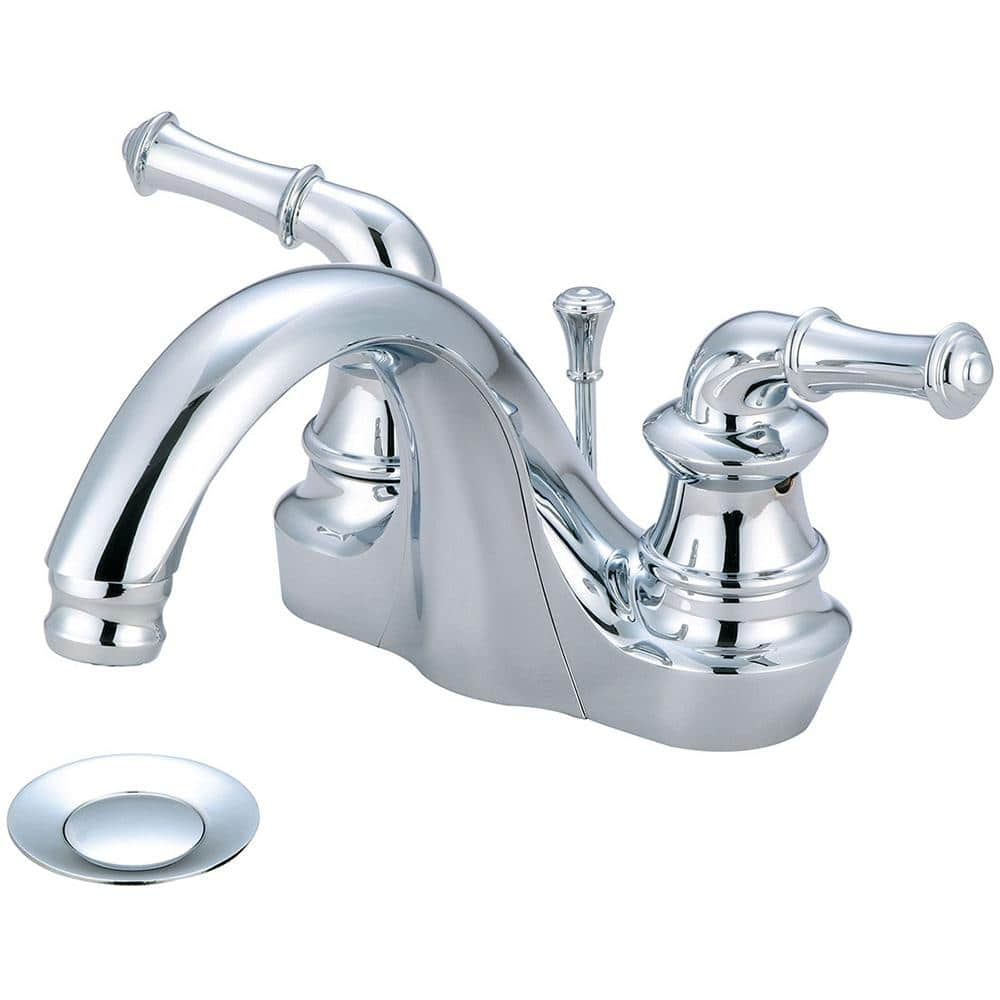 Pioneer Faucets Del Mar 4 in. Centerset 2-Handle Bathroom Faucet in ...