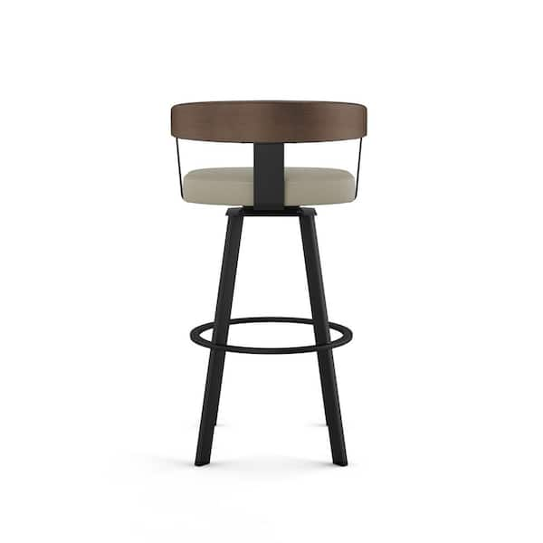 https://images.thdstatic.com/productImages/e0665e01-2747-4b12-9161-ad8c88e21fec/svn/greige-faux-leather-brown-wood-black-metal-amisco-bar-stools-41252-26we-1b25gtf496-66_600.jpg