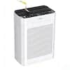 Unbranded Air Purifiers for Home Large Room Up to 3000 sq. ft. with Washable Filters, H13 HEPA, Dual-Sided Air Intake, White KQJ01W