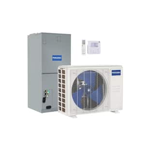 Versa Pro 36,000 BTU 3-Ton 16.9 SEER2 Central Ducted Heat Pump Split System with Thermostat