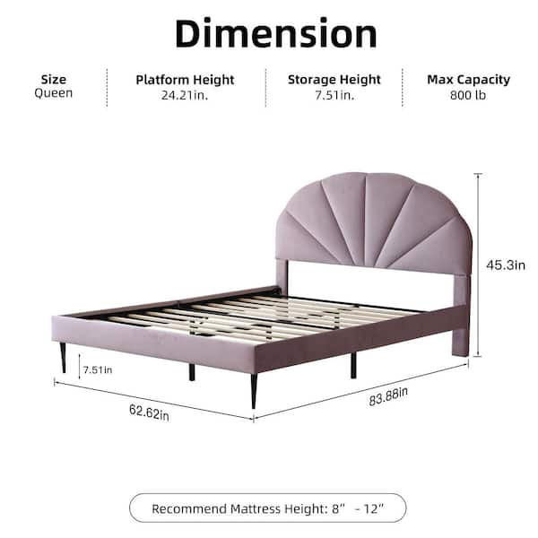 鶴姫ページ Amazon.com: VECELO Full Size Beds Upholstered Platform Bed