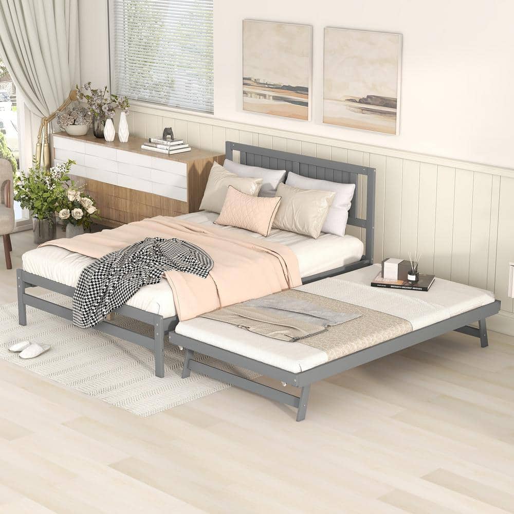 HOWDY.★quilting parker (beige・F) Amazon.com: HAOARA Full Size Platform Bed Frame with