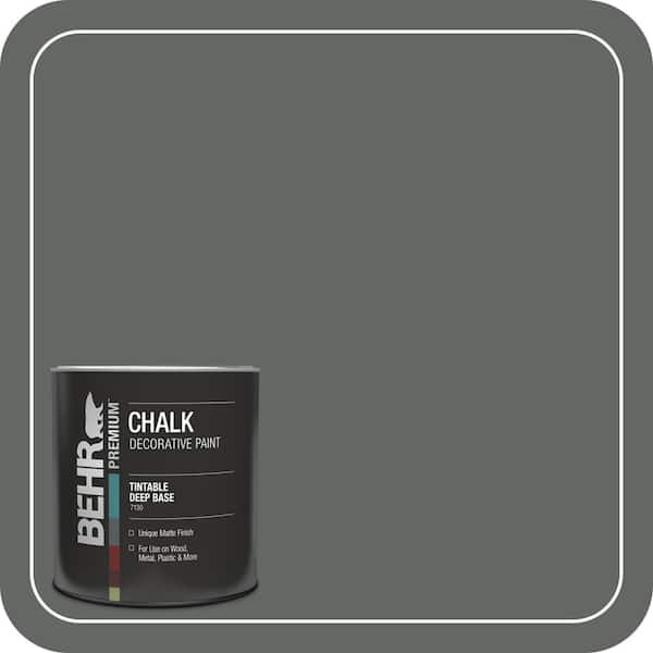 1 qt. #PPU25-02 Black Locust Interior Chalk Decorative Paint