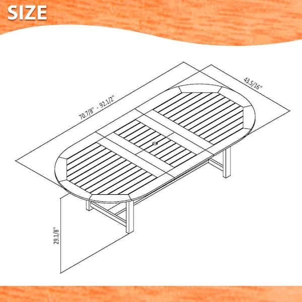 Amazonia Milano Grand Deluxe 9 Piece Extendable Patio Dining Set