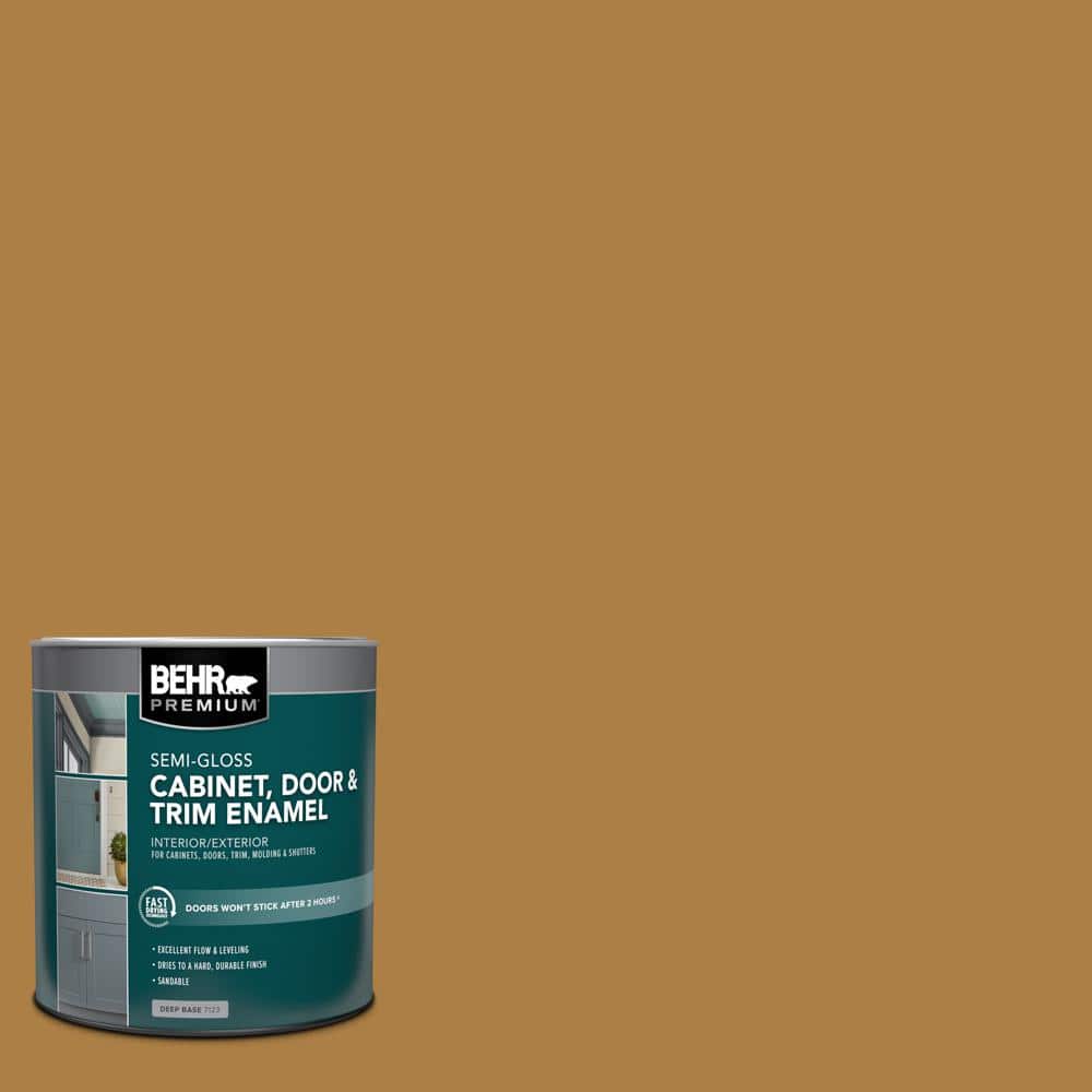 1 qt. #M280-7 24 Karat Semi-Gloss Enamel Interior/Exterior Cabinet, Door & Trim Paint price history on PriceWatchPro