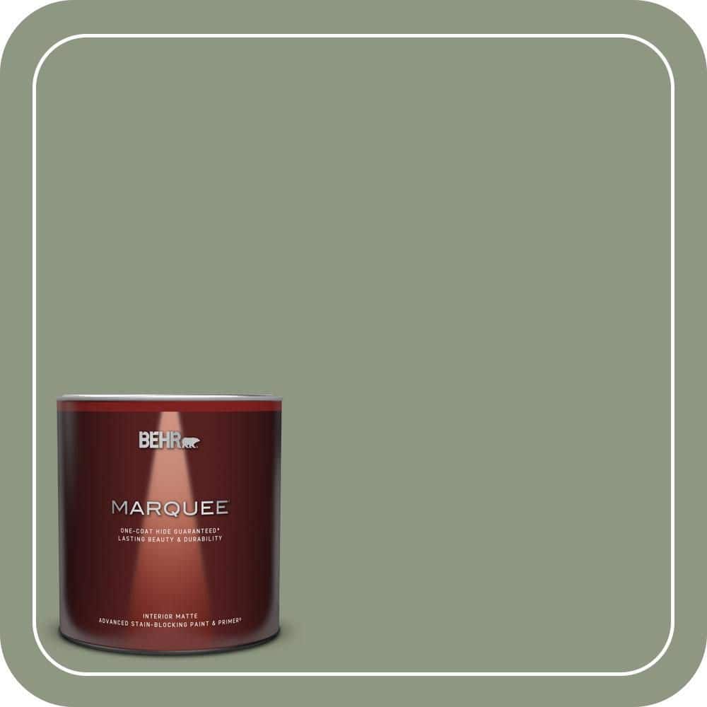 1 qt. #PPU11-17 Hillside Green Matte Interior Paint & Primer price history on PriceWatchPro