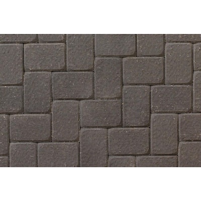Oldcastle Kingston Rectangle Charcoal Accent Paver (240-Piece Pallet)