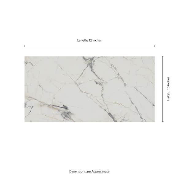 Lockson Mix 16 in. x 32 in. Polished Porcelain Stone Look Floor and Wall Tile (13.56 sq. ft./Case) Lockson Mix 16 in. x 32 in. Polished Porcelain Stone Look Floor and Wall Tile (13.56 sq. ft./Case)