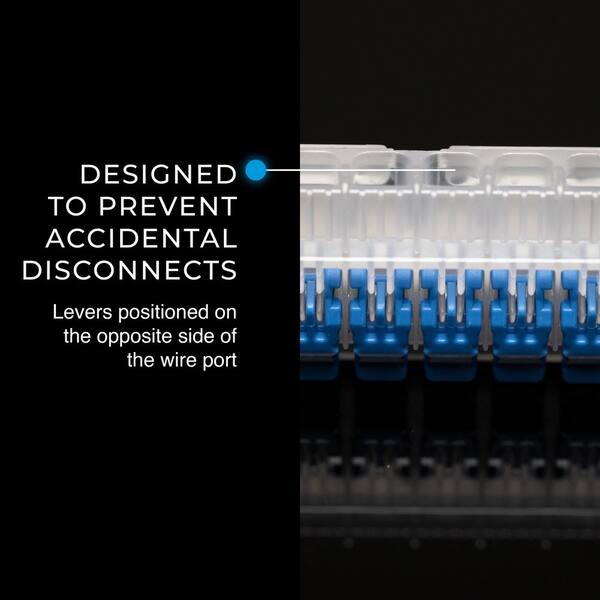 IDEAL - In-Sure Lever Wire Connector, 12 AWG, 5-Port Bag of 10