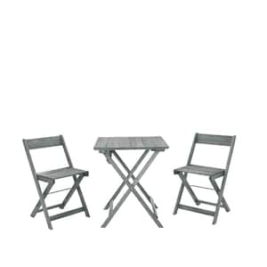 Rodger Gray 3 piece Square Table set