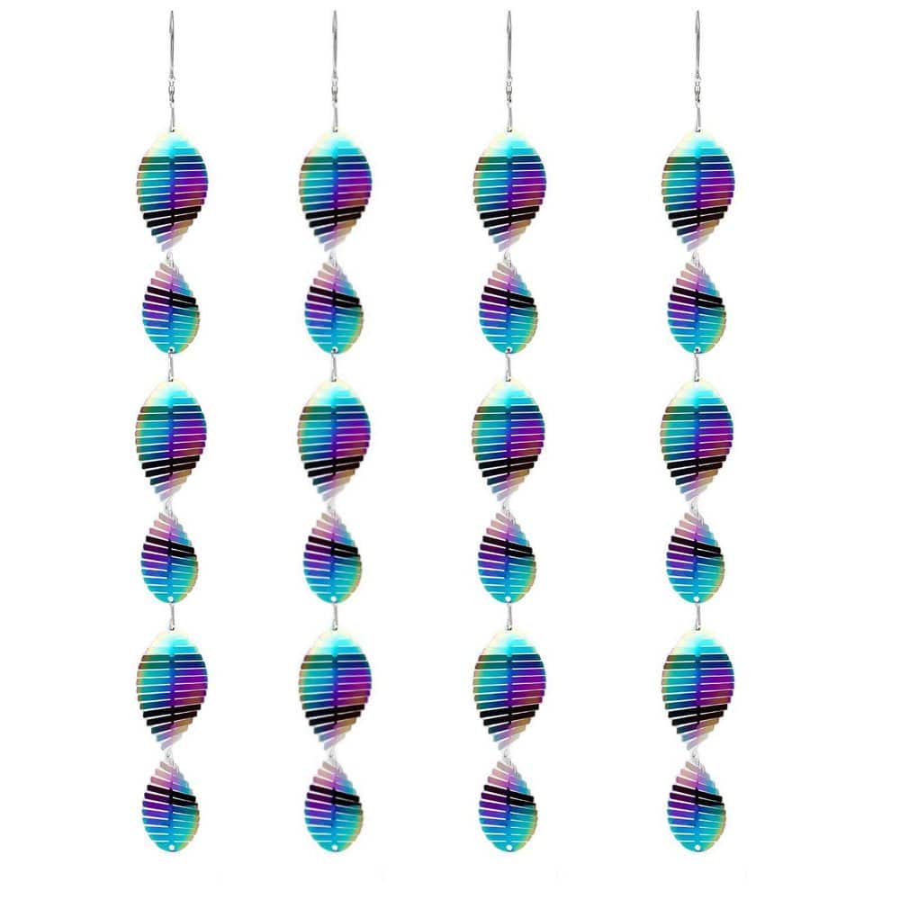 Colorful Bird Deterrents for Outside, 12 Discs Reflective Bird Scare Discs Keep Woodpecker Pigeon Away from House price history on PriceWatchPro