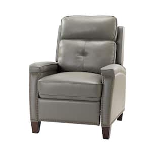 DEVON & CLAIRE Lorena Mid Century Pushback Recliner, Gray SHF-3938-GRY-1 -  The Home Depot